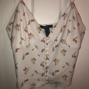 Cute Floral Crop Top !